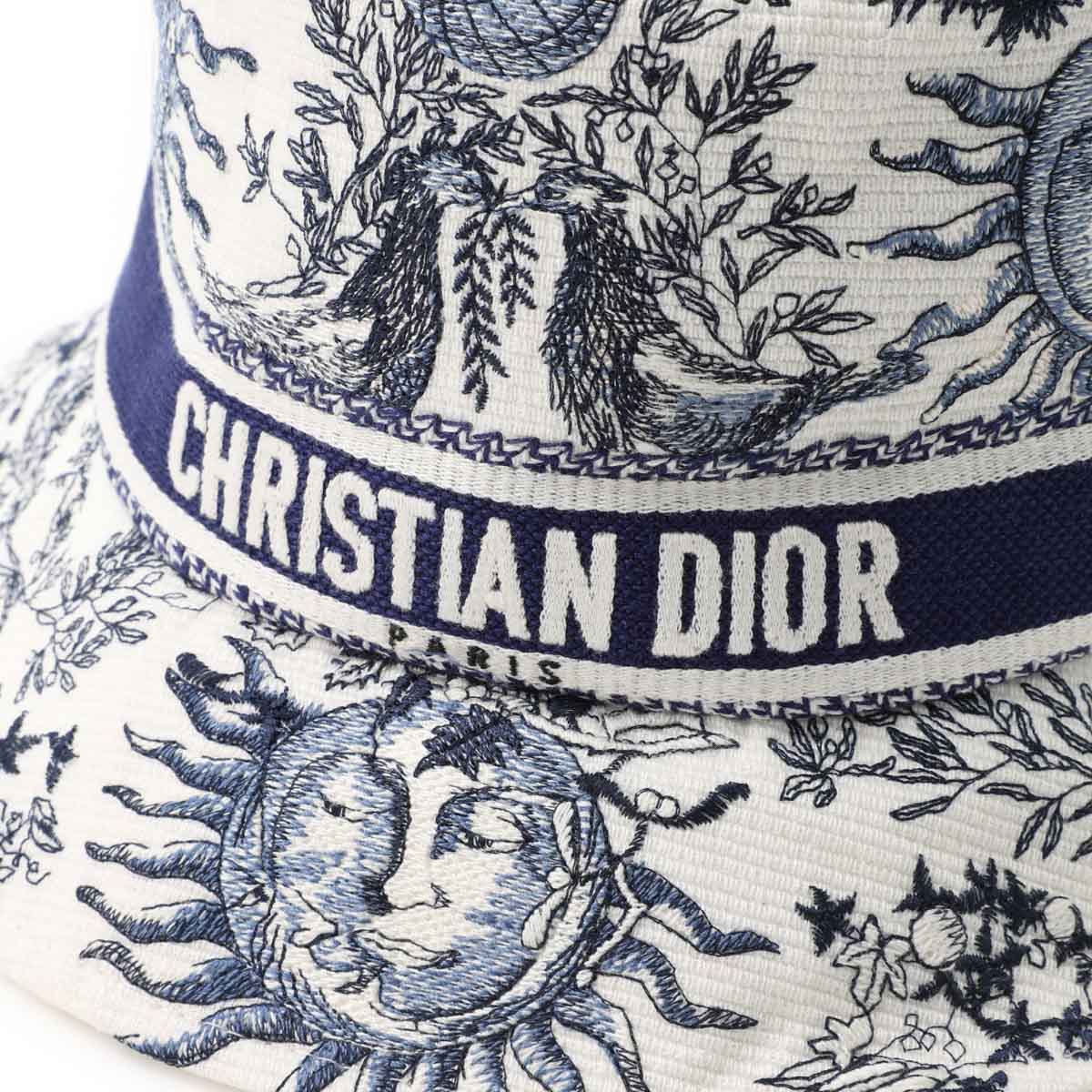 楽天市場】ディオール DIOR バケットハット マルチカラー レディース