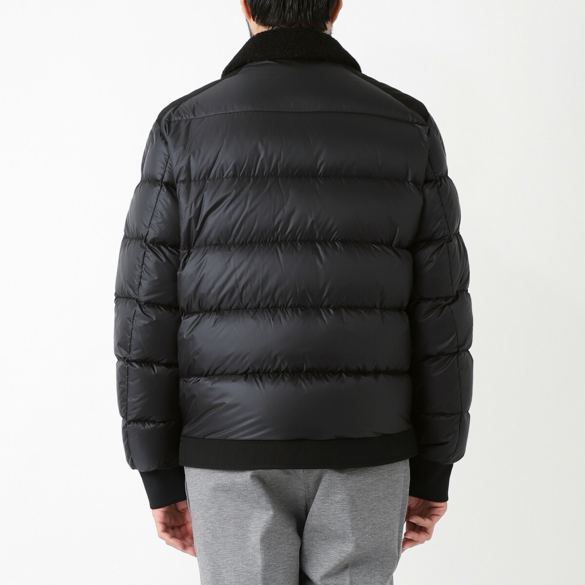 楽天市場】モンクレール MONCLER ダウンジャケット ブラック メンズ