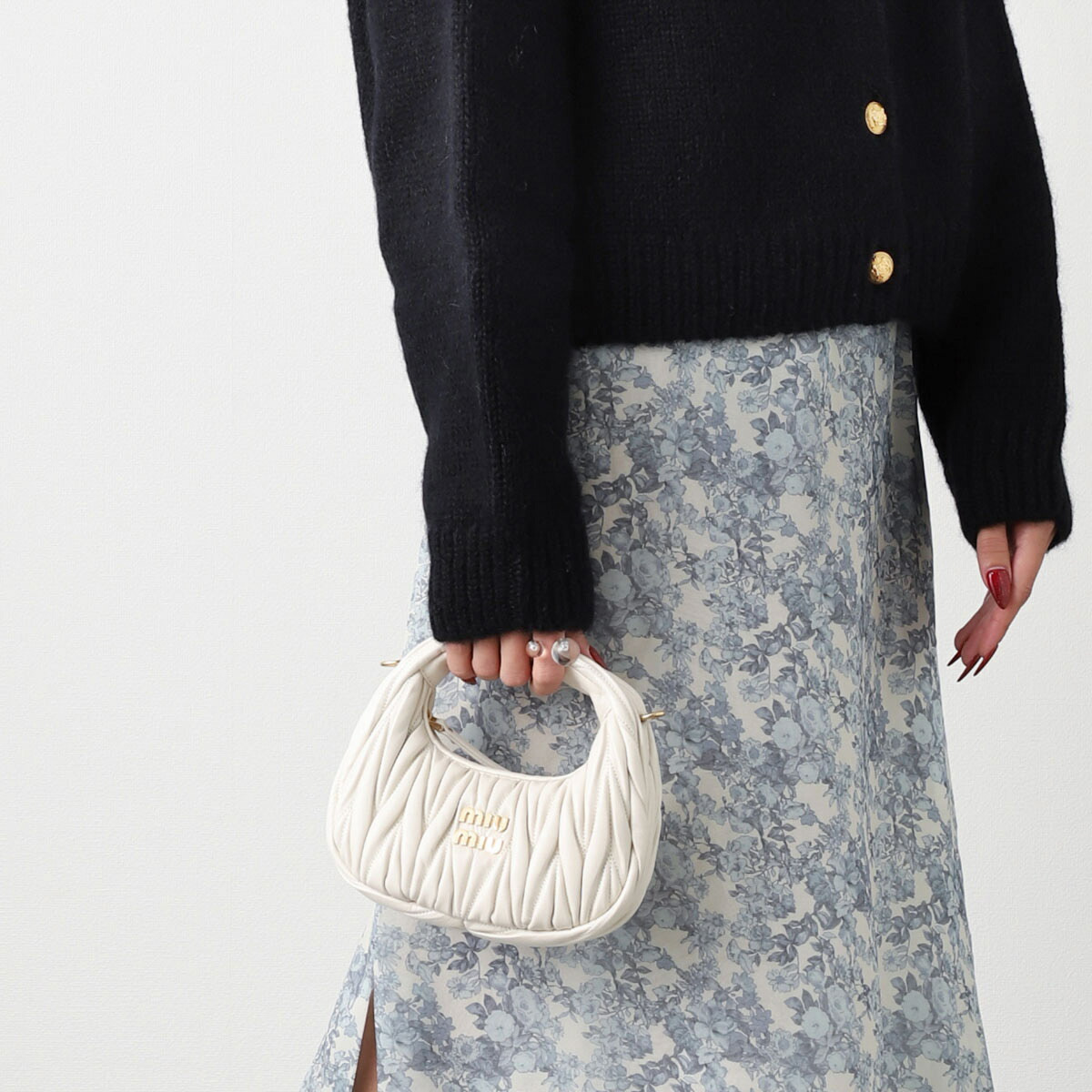 楽天市場】ミュウミュウ miu miu ミニショルダーバッグ 2WAY ホーボー