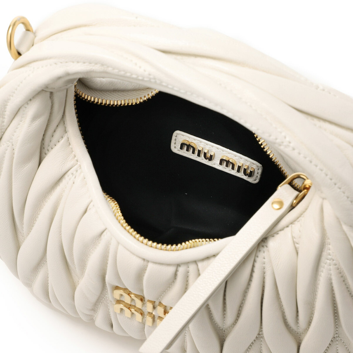 楽天市場】ミュウミュウ miu miu ミニショルダーバッグ 2WAY ホーボー