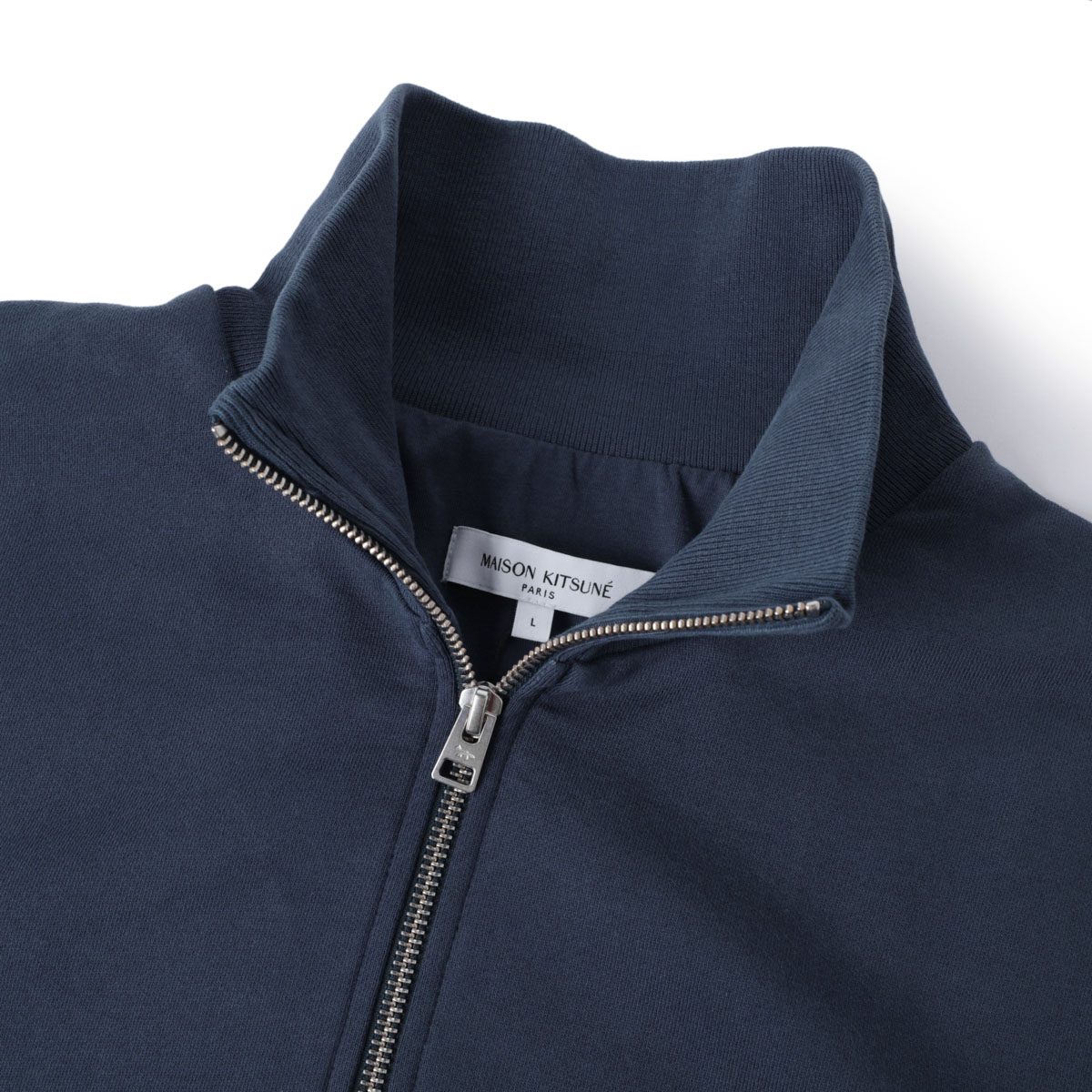 楽天市場】メゾンキツネ MAISON KITSUNE ハーフジップ スウェット