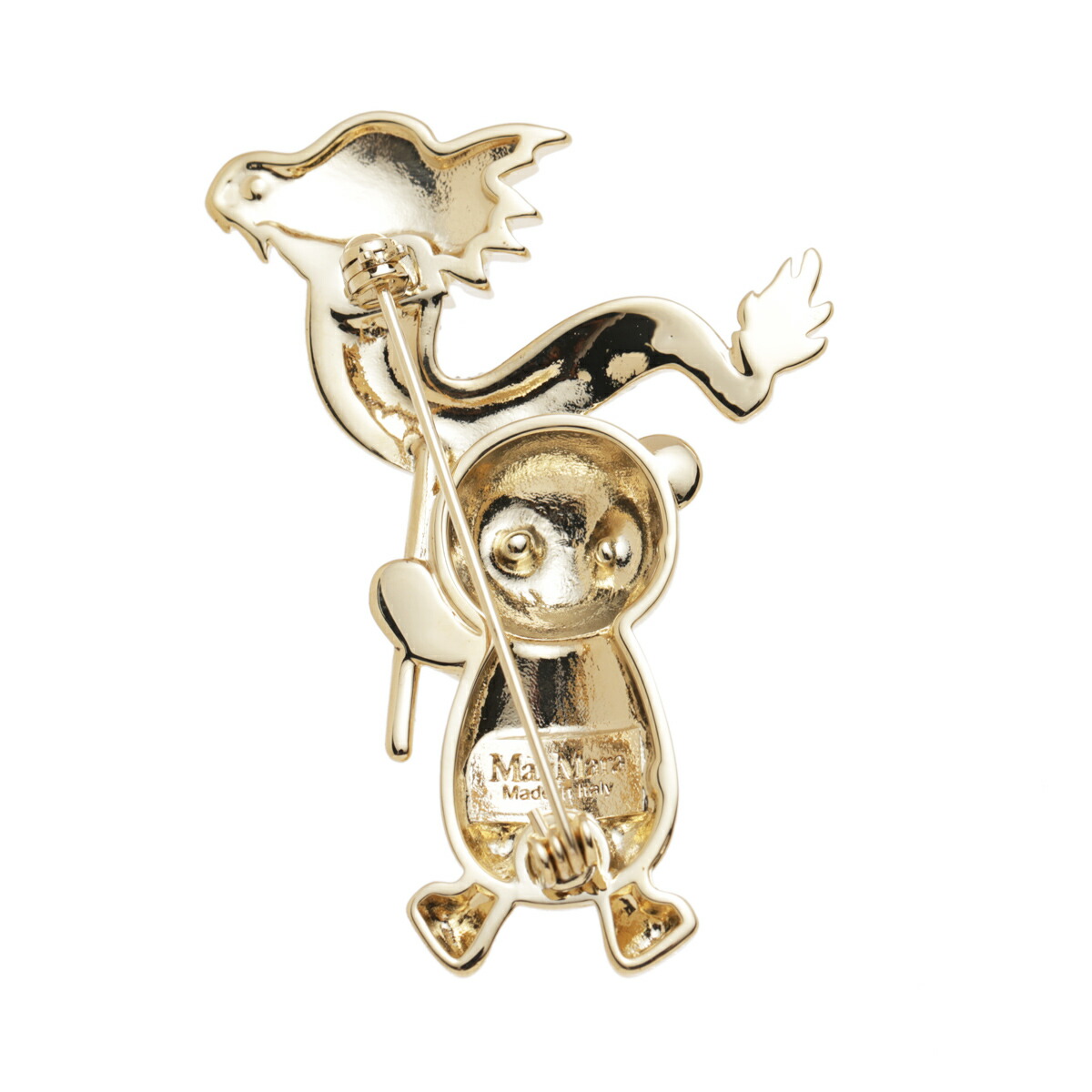 楽天市場】マックスマーラ Max Mara ブローチ ゴールド レディース