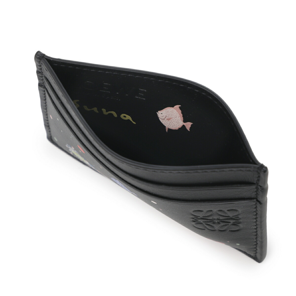 楽天市場】ロエベ LOEWE カードケース ブラック メンズ c643322x33