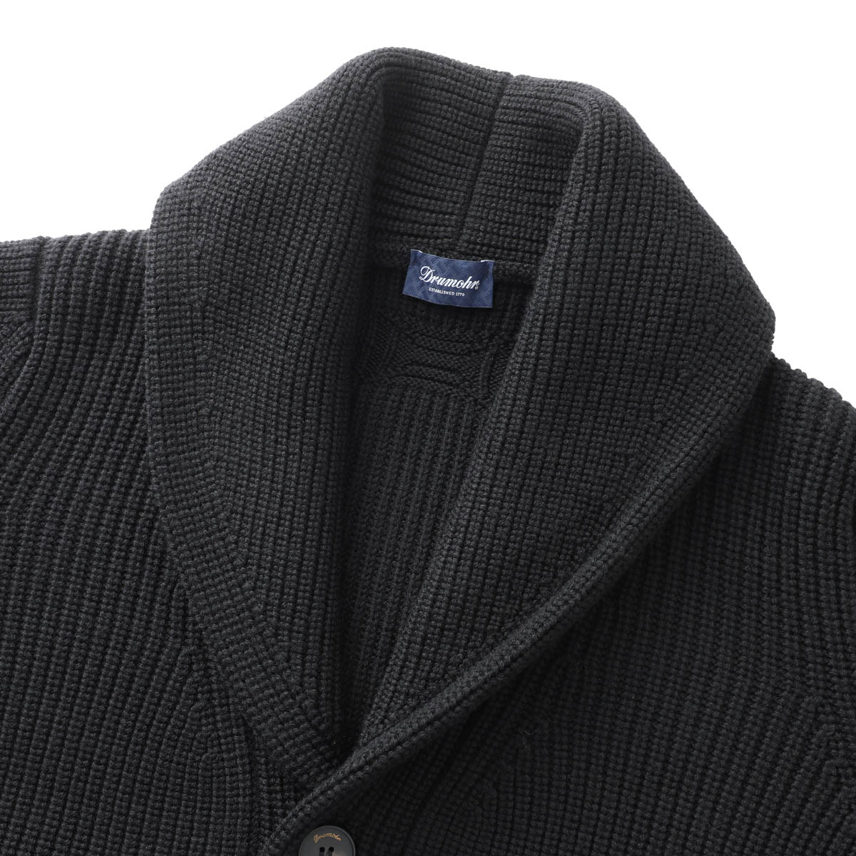 楽天市場】ドルモア DRUMOHR カーディガン ショールカラー