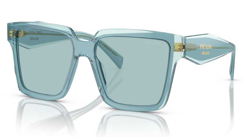 楽天市場】サングラス プラダ PRADA PR24 ZF 15I02F 57 クリアブルー
