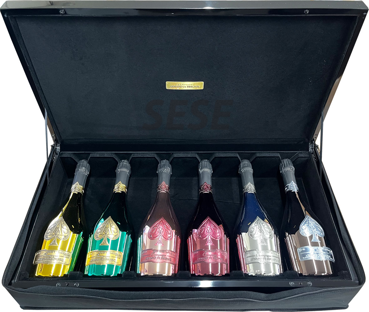 超希少】アルマンド ブリニャック 6本セット ダミーボトル ラ