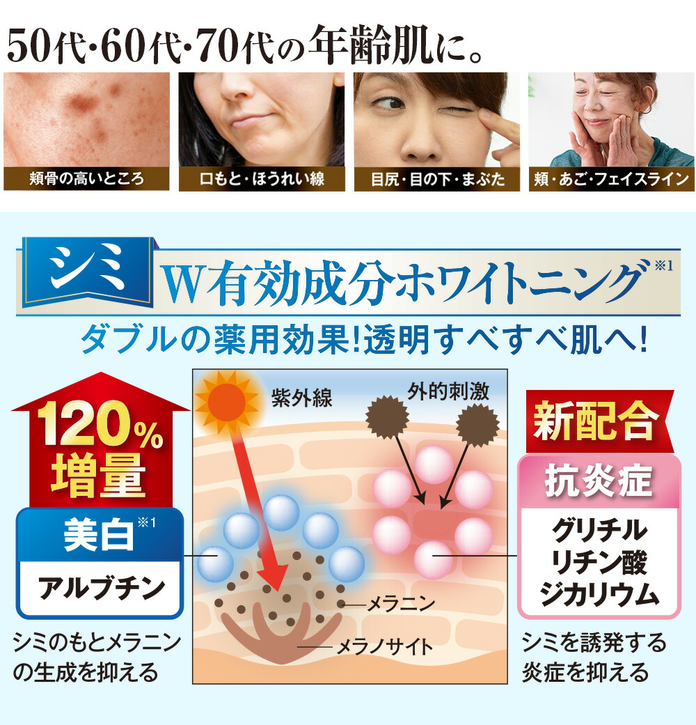 楽天市場】薬用Wパーフェクトゲル ホワイトニングリフトEX 80g【送料