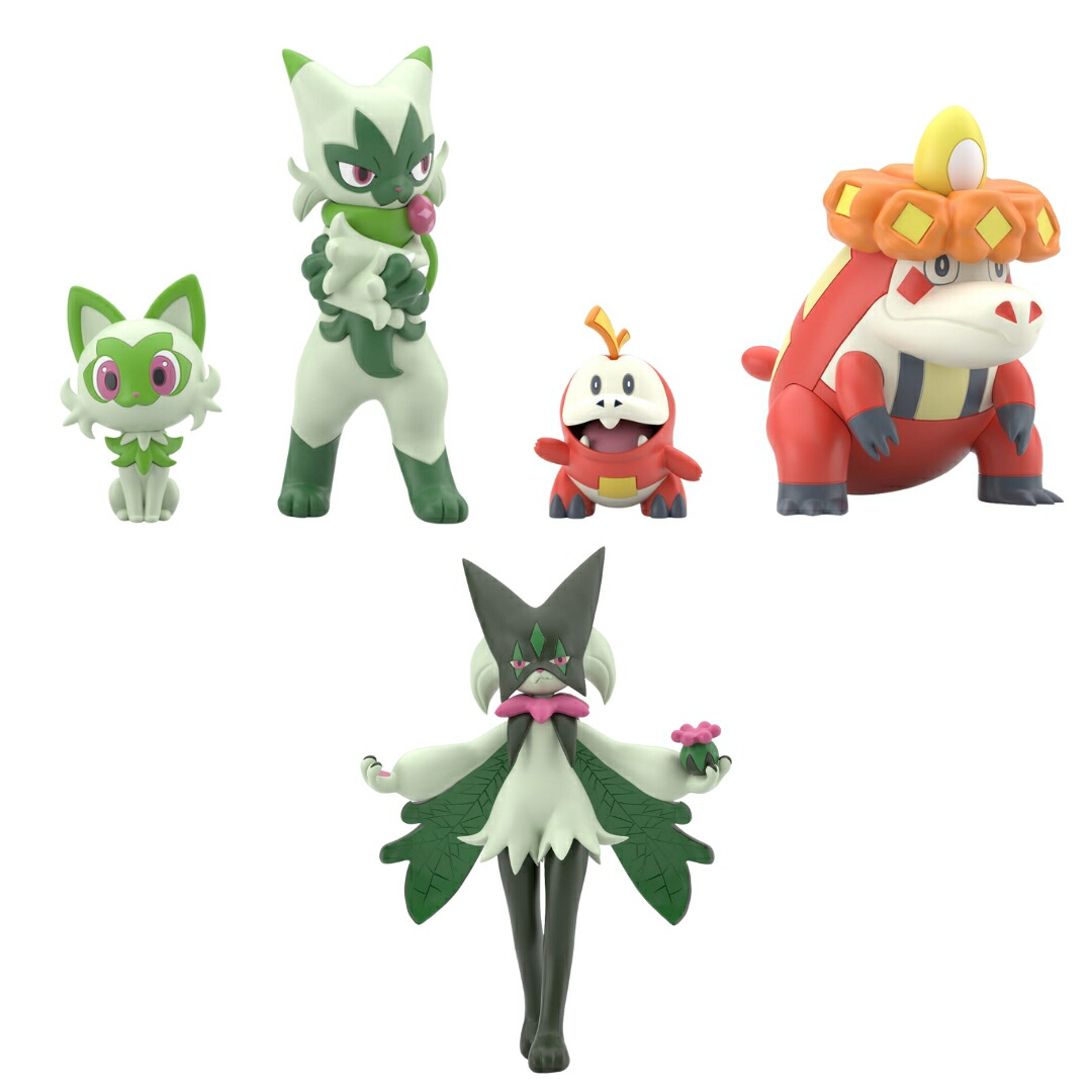 楽天市場】【3種アソートセット】バンダイ ポケモンスケールワールド