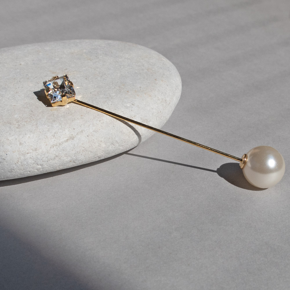 楽天市場】【25%OFFクーポン対象！】 ブローチ パール ピン 日本製