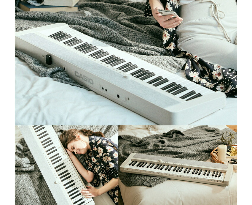 楽天市場】カシオ61鍵盤キーボード CT-S1 黒 テーブル型スタンド＆椅子