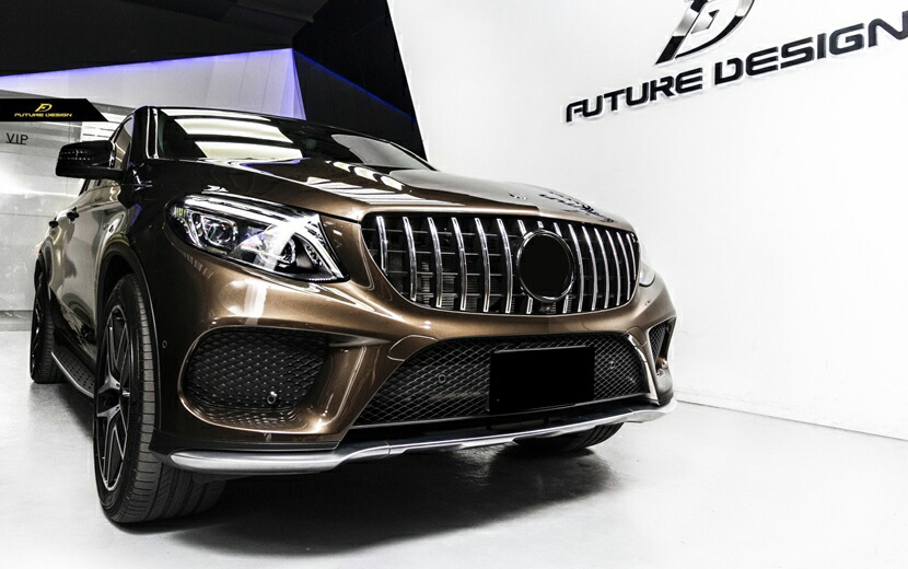 W166/C292 GLE350/GLE43用 パナメリカーナグリル ブラック W166/C292