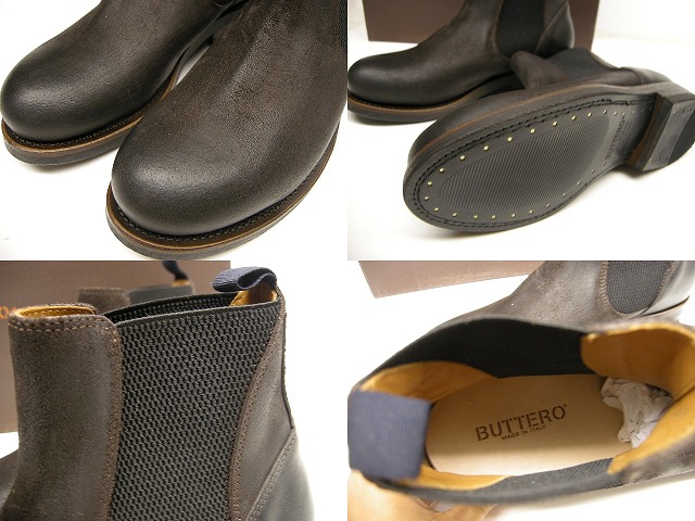 楽天市場】【BUTTERO(ブッテロ)】【スエードレザーサイドゴアブーツ