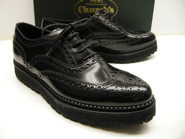 楽天市場】【CHURCH'S/チャーチ/A73936/レディース/厚底レザーウイング