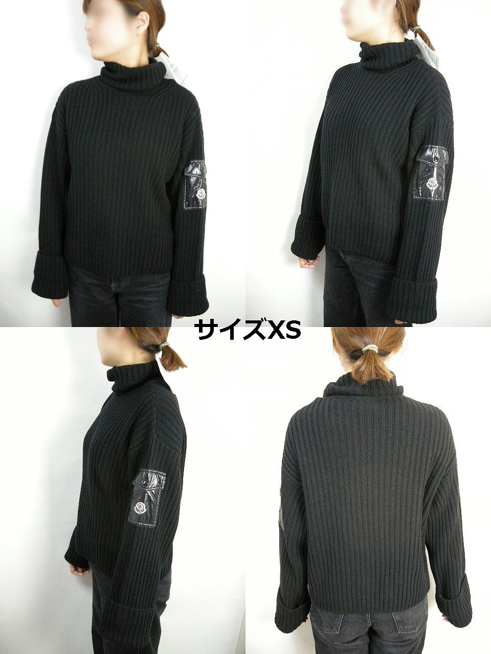 楽天市場】【MONCLER/モンクレール/COLLO ALTO TRICOT/ロゴ付き