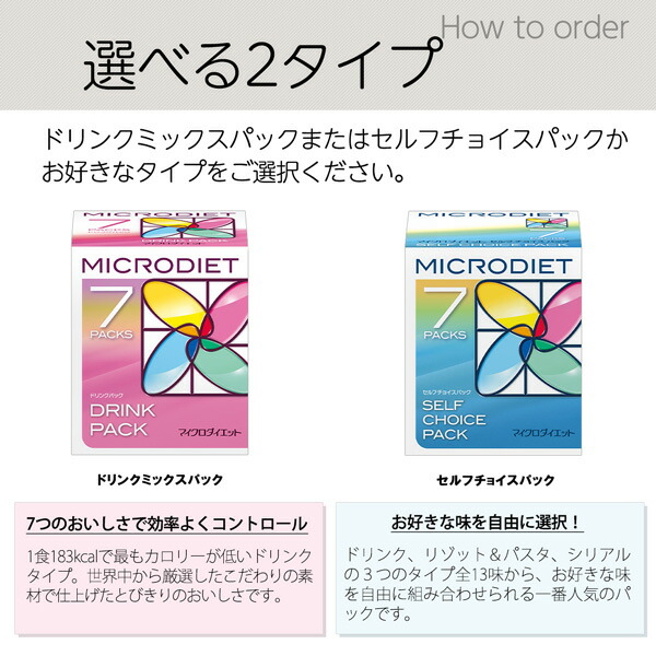 楽天市場】マイクロダイエット7食 1箱コース（セルフチョイス