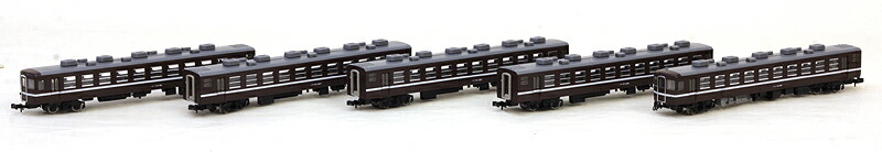 楽天市場】12系客車（やまぐち号用茶色客車）セット （5両）【TOMIX