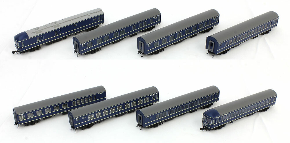 楽天市場】20系寝台特急「あさかぜ」（初期編成）8両基本セット【KATO