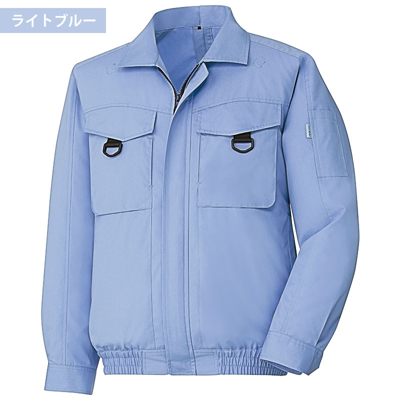 楽天市場】ミドリ安全 作業服 春夏 クールファン 長袖ブルゾン(ファン