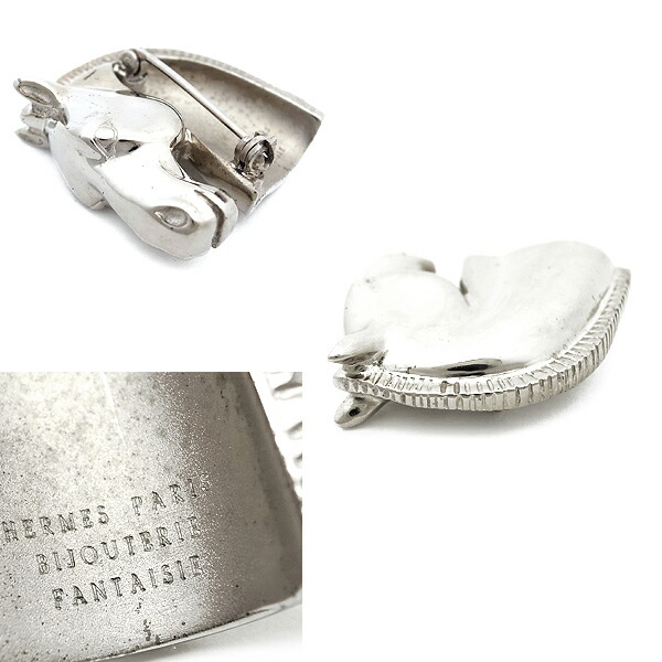 楽天市場】【緑屋質屋】エルメス ホース(馬) ブローチ【中古】 : 質 緑屋