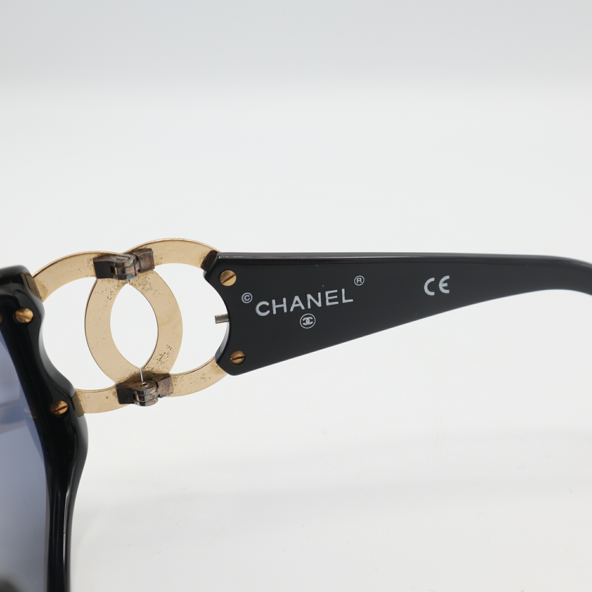 楽天市場】質屋 CHANEL シャネル サングラス 02461 94305 ココマーク