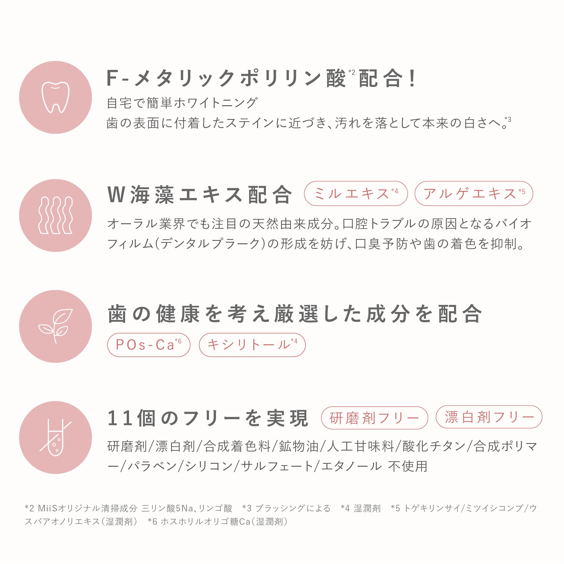 楽天市場】【公式】MiiS ホワイトニング トラベルセット ホワイティ