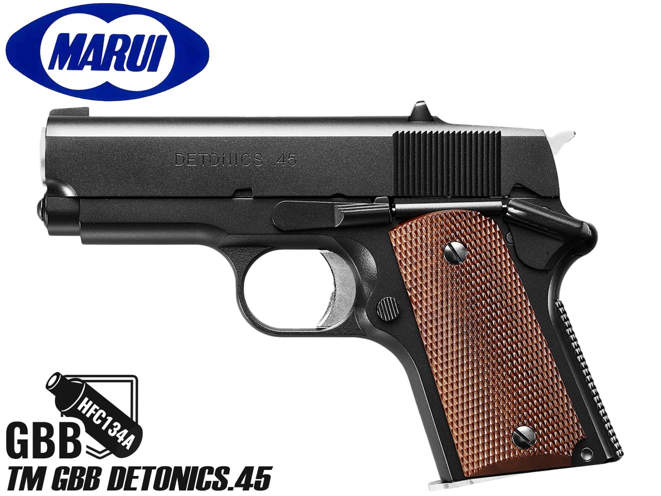 デトニクス.45 コンバットマスター 木製グリップ 3マガジン デトニクス