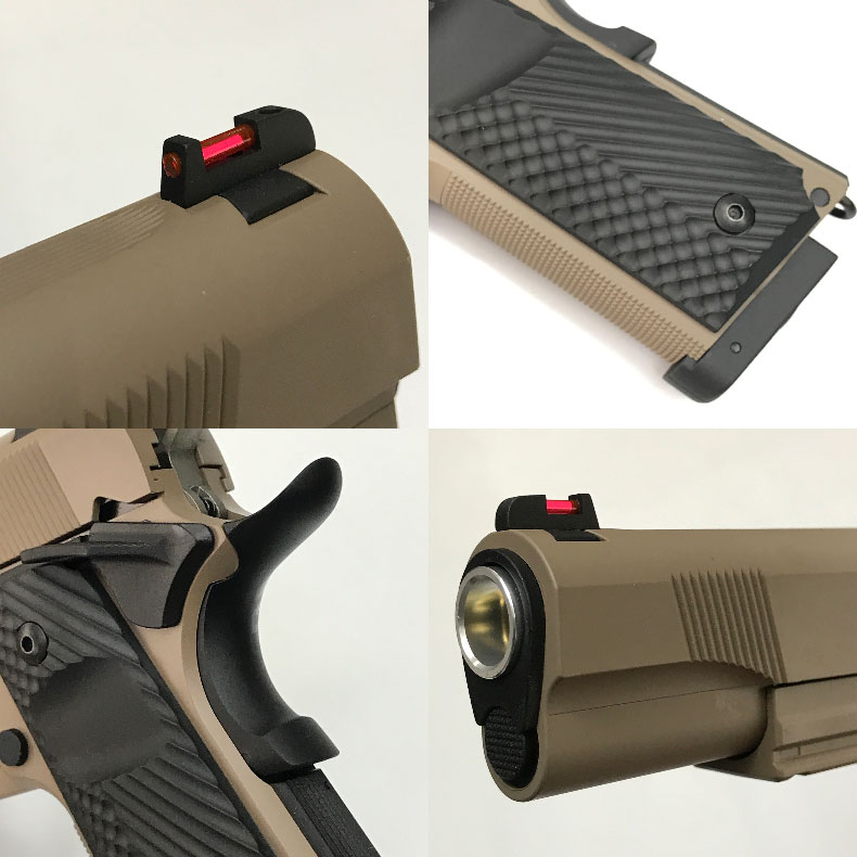 楽天市場】CARBON8 カーボネイト M45 DOC CO2 ブローバックガスガン