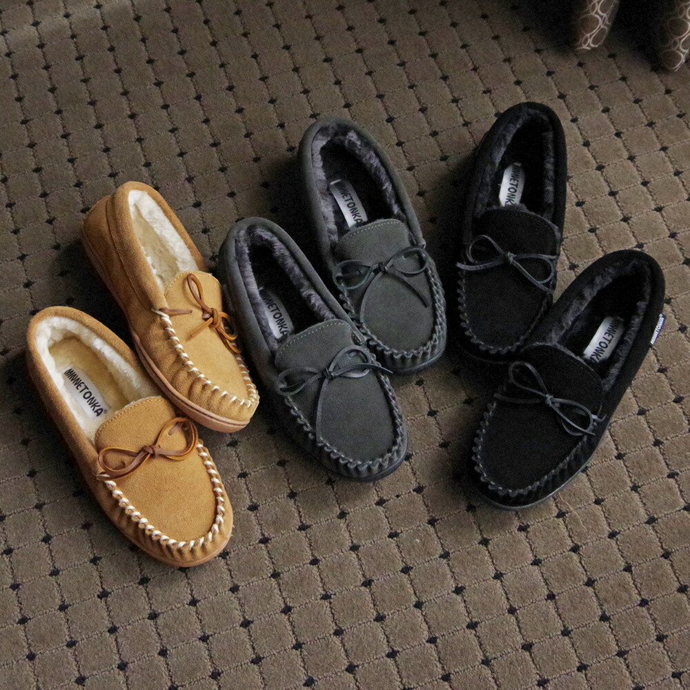 楽天市場】【SALE】 【ミネトンカ 公式】MINNETONKA ファーモカシン