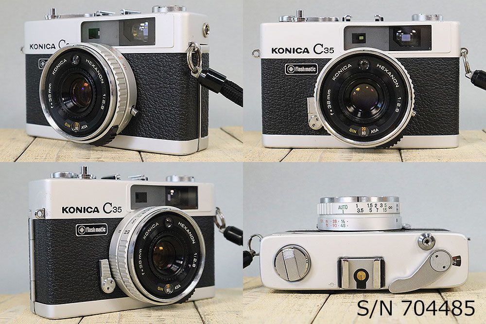 楽天市場】【整備済】【保証付 】 コニカ KONICA C35 Flashmatic S/N
