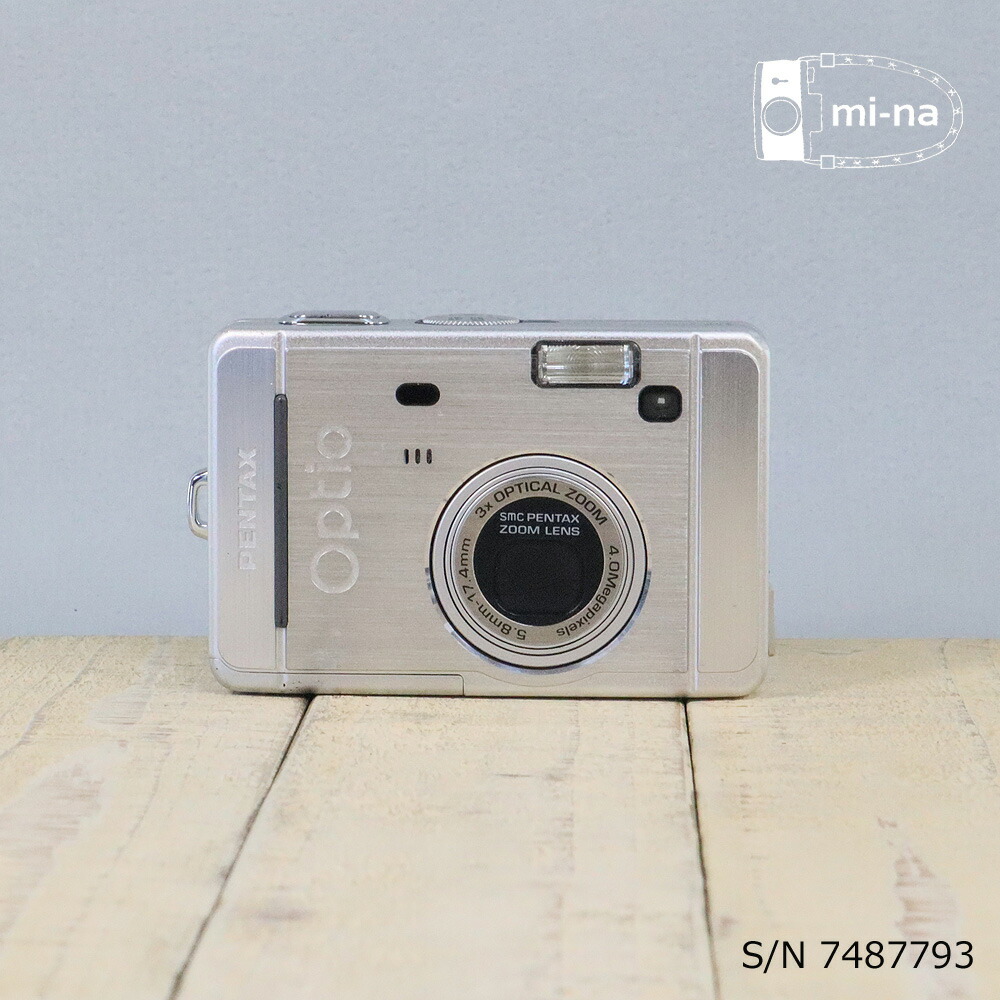 楽天市場】【中古】[作動確認済 返品保証] PENTAX Optio S40 S/N