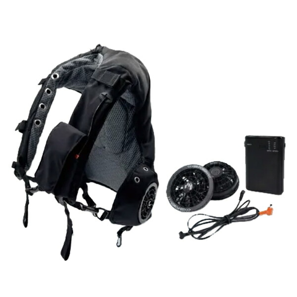 楽天市場】空冷ウェア ベスト型 クーラーマスターPRO CM-07 ファン