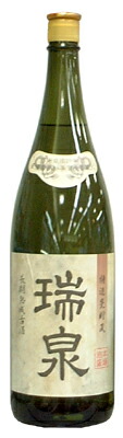 楽天市場】琉球泡盛/瑞泉 古酒43°/1800ml : 石川の地酒・みなみ酒販
