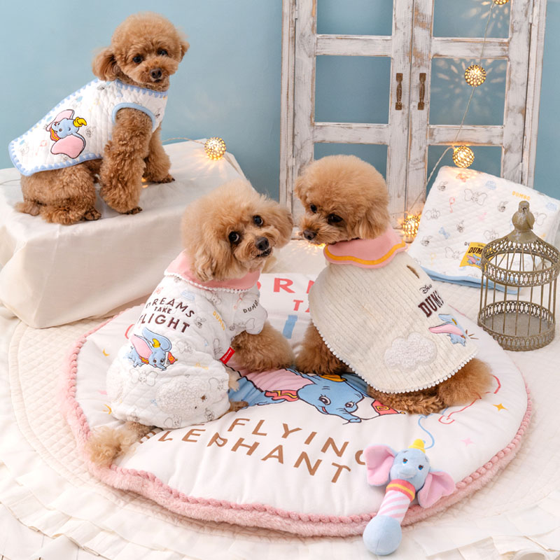 楽天市場】ディズニー ダンボ 犬 服 春 ロンパース 襟付き 小型犬