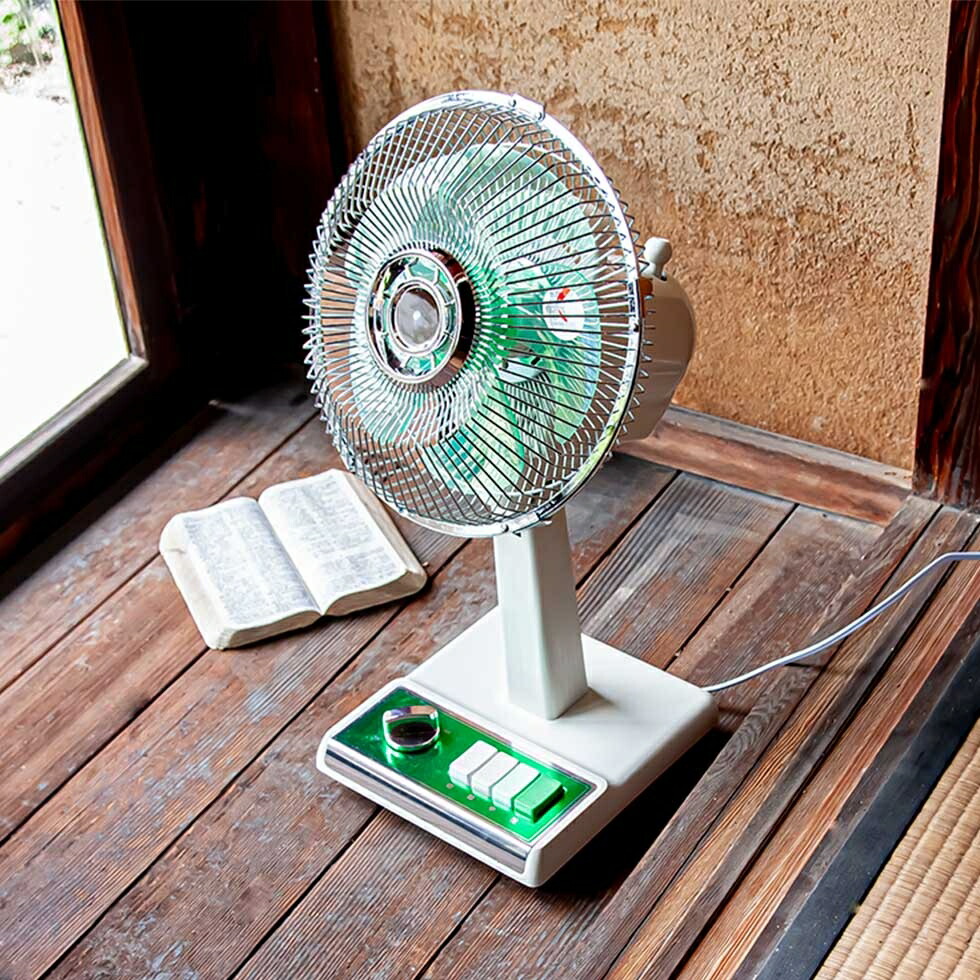 楽天市場】【SNSで話題！】コイズミ レトロ扇風機 ミニ扇風機 KLF-2057