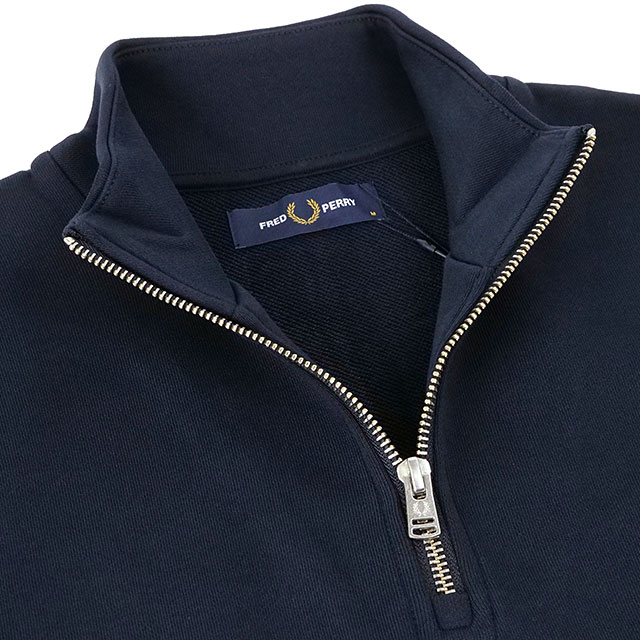 楽天市場】フレッドペリー FRED PERRY メンズ ハーフジップ スウェット