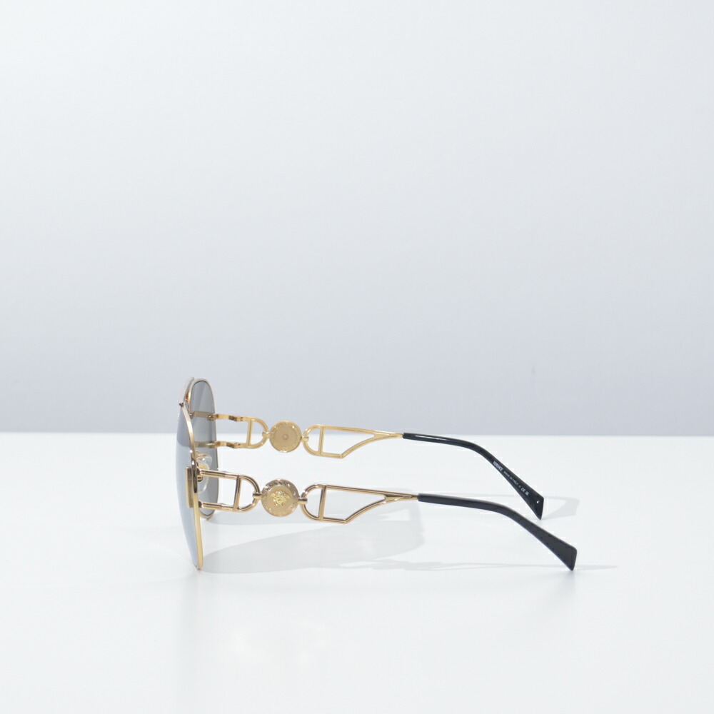 楽天市場】ヴェルサーチ サングラス メンズ ブランド メタル ゴールド