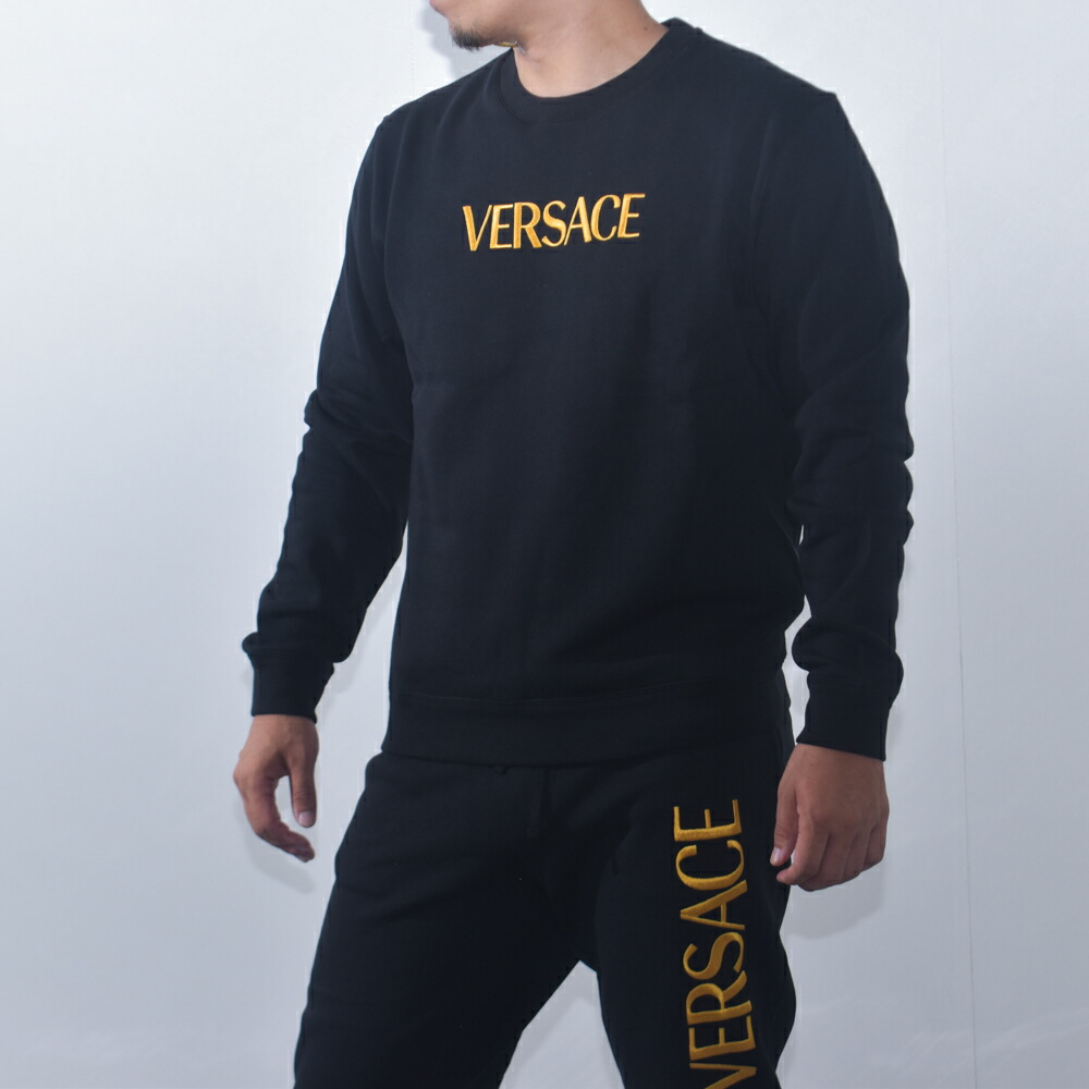 楽天市場】ヴェルサーチ トレーナー トップス スウェット 刺繍 ロゴ 裏