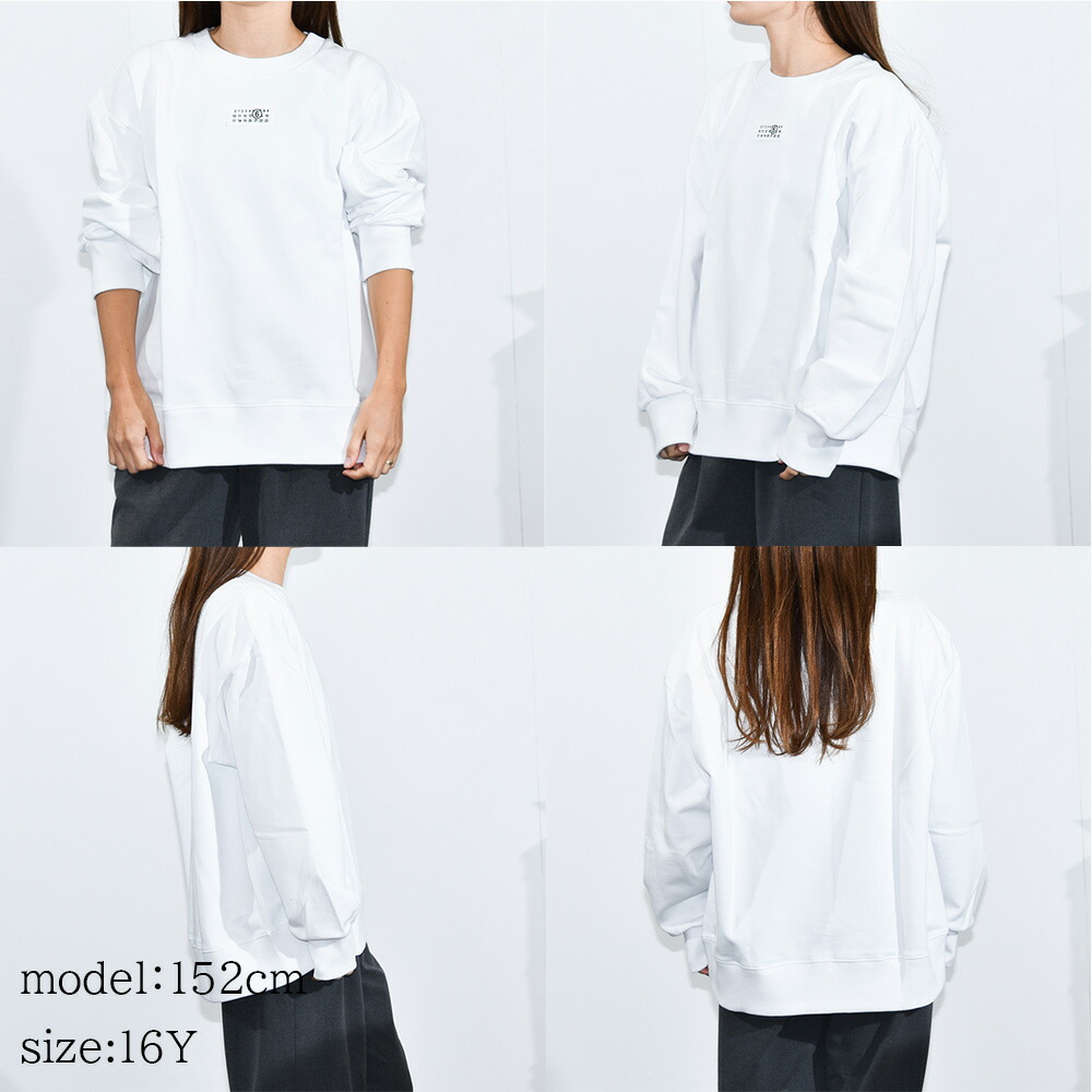 楽天市場】MM6 Maison Margiela Kids ロゴ スウェットシャツ M61011