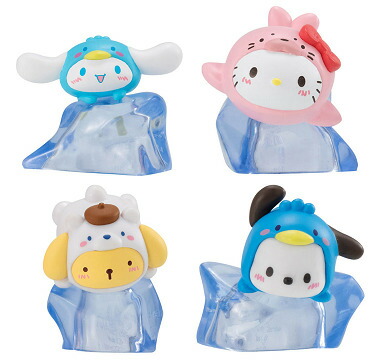 楽天市場】サンリオキャラクターズ つるりん南極フィギュア 全4種