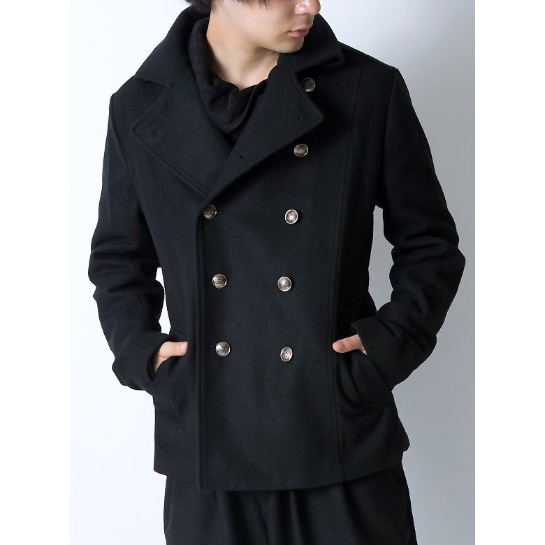 楽天市場】コート メンズ ショート丈 ナポレオン ウールジャケット