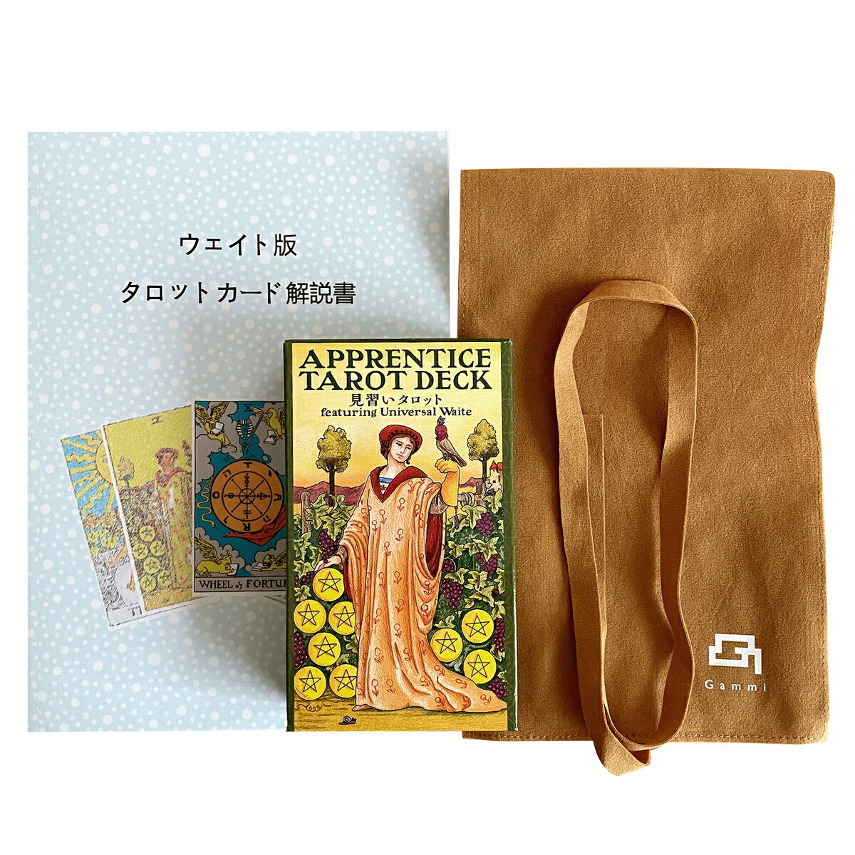 楽天市場】90ページor 60ページ日本語解説書付き 】タロットカード