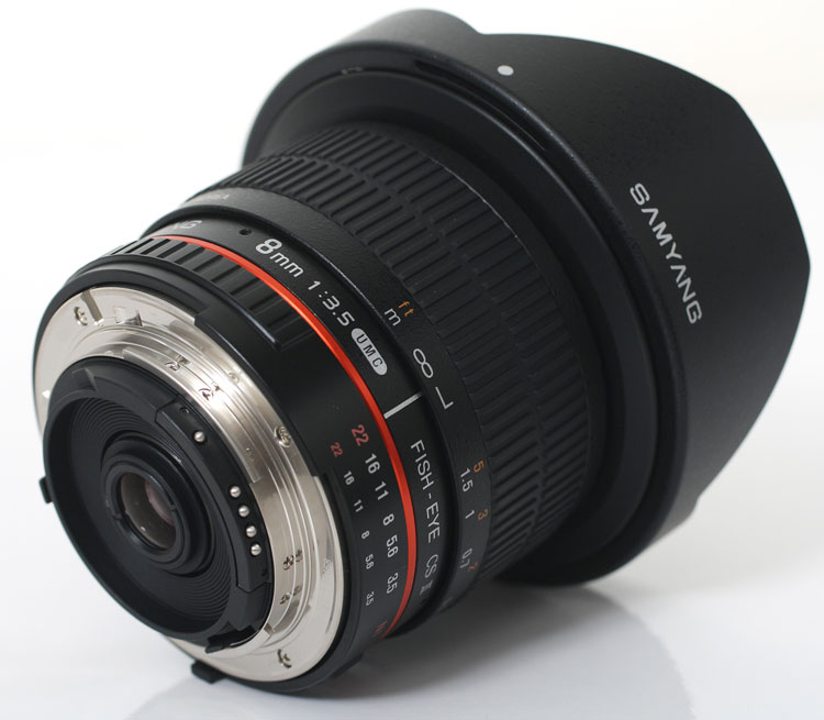 楽天市場】SamYang 8mm F3.5 FISH-EYE CSII LENS for Nikon AE 魚眼の