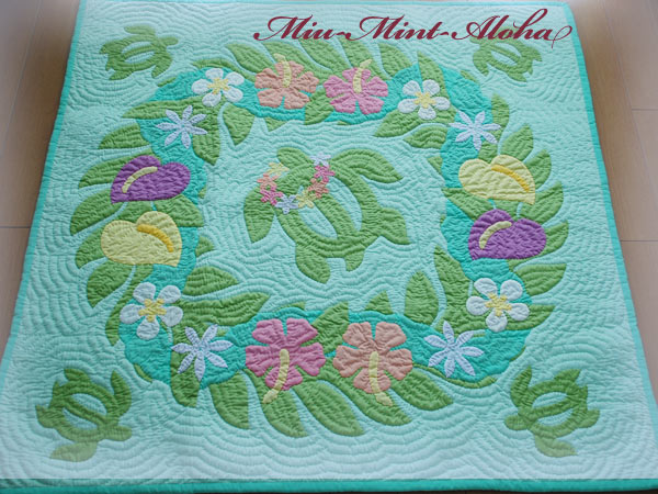 ハワイアンキルトタペストリー。 楽天市場】【ハンドメイド作品