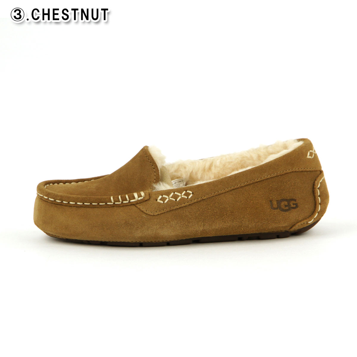 楽天市場】アグ モカシン レディース 正規品 UGG アンスレー シューズ