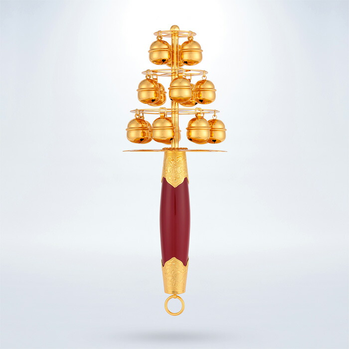 楽天市場】【 伊勢 宮忠 】【 神楽鈴 】神棚 神具 かぐら鈴 お神楽