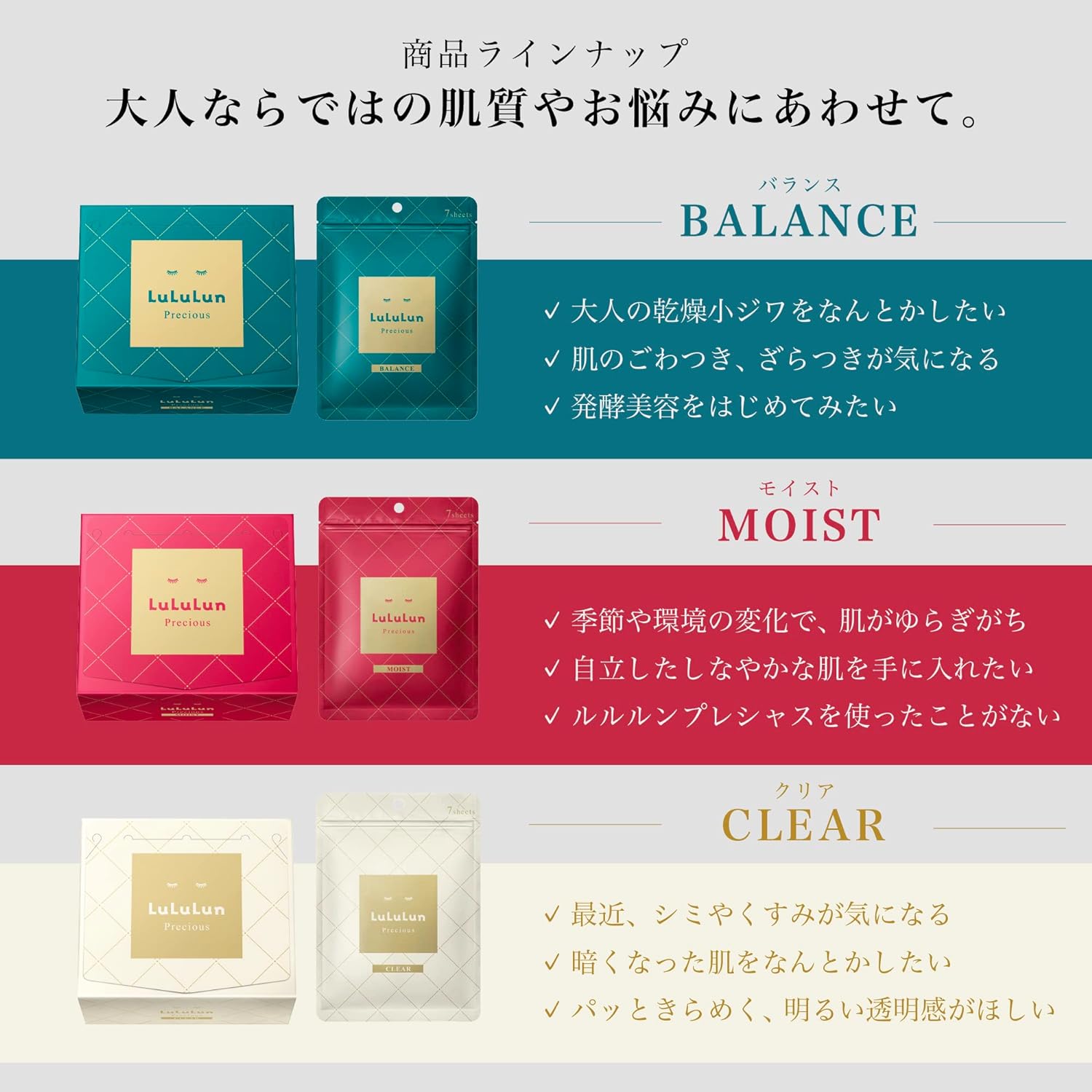 楽天市場】LULULUN(ルルルン) フェイスマスク ルルルン プレシャス