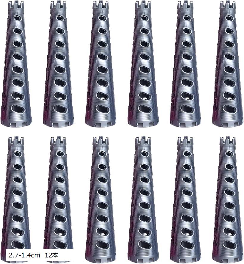 楽天市場】パーマロッド 円錐ロッド ヘアローラー 円すい ヘアカーラー