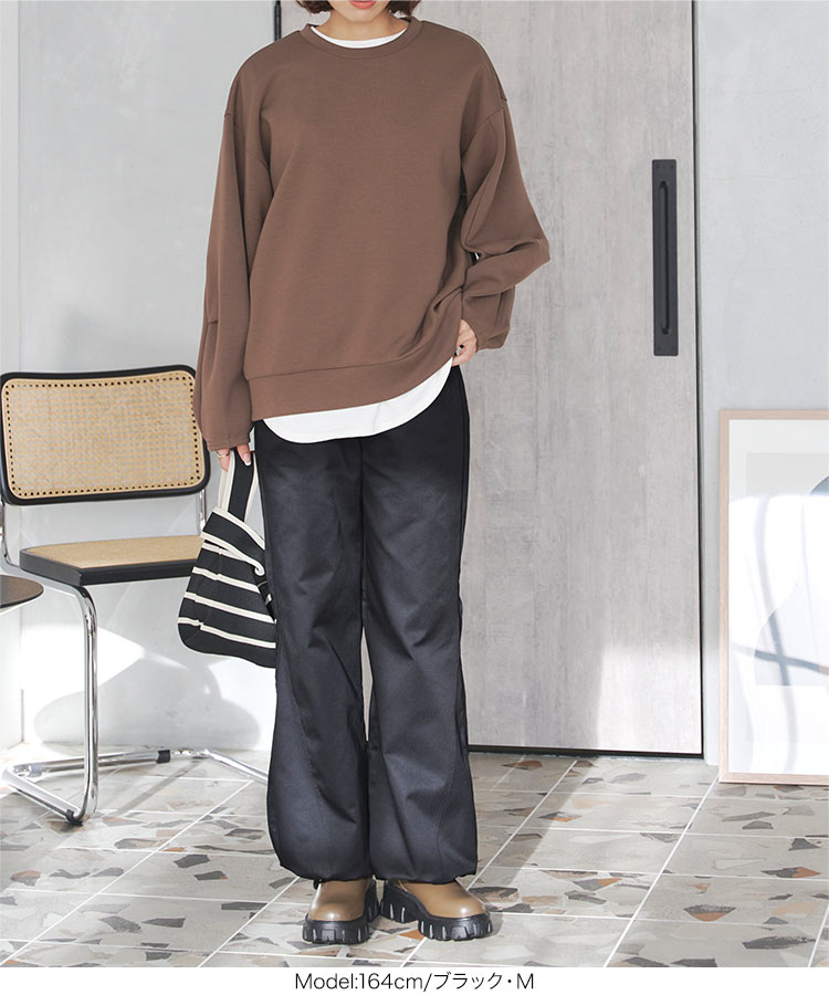 楽天市場】ウエストリブ カーゴパンツ レディース ボトムス パンツ