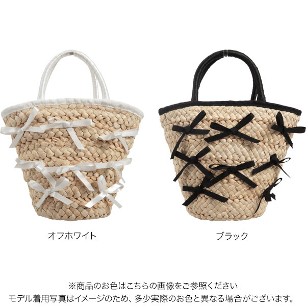 楽天市場】リボン付き カゴバッグ レディース かごバッグ 春 夏
