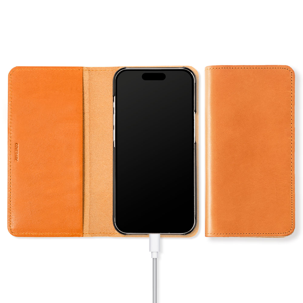 楽天市場】スマホケース手帳型 全機種対応 本革 栃木レザー ベルトなし